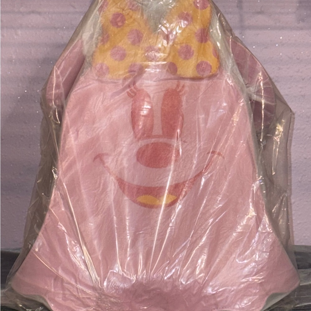 Loungefly Pastel Ghost Minnie Backpack NWT | Rare Glow Pink Minnie